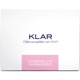 KLAR Njegujući sapun - Cvijet lipe & rabarbara