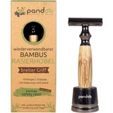 pandoo Veiligheidsscheermes met Bamboe Handvat