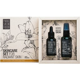 PURE SKIN FOOD Organic Skincare Set For Radiant Skin - 1 Set