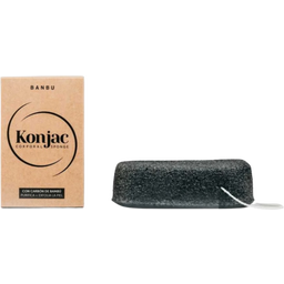 BANBU Activated Charcoal Konjac Body Sponge  - 1 Pc