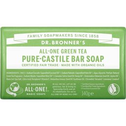 Dr. Bronner's Bar Soap Green Tea - 140 g