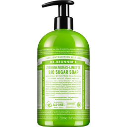Dr. Bronner's Savon Au Sucre Citronnelle & Citron Vert - 710 ml