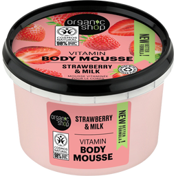 Strawberry & Milk Vitamin testápoló mousse - 250 ml