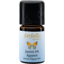 farfalla Bio egyptský jasmín 5% (95% alkohol) - 5 ml