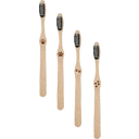Bambaw Bamboo Toothbrush, medium - 4 Pcs