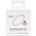 Anti-Breakage Hair Ties, Transparent (75 stk)