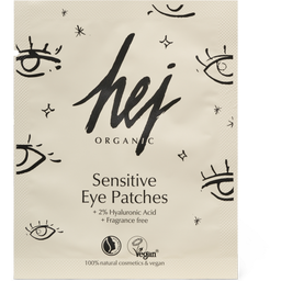 HEJ ORGANIC Sensitive Eye Patches - 1 Pair