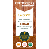 Organiczna ziołowa farba do włosów ColorVãti - 07 Brown