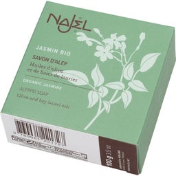 Aleppo mýdlo s organickým jasmínem - Najel Collection - 100 g