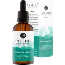 SOLLING Naturkosmetik Olio di Nocciolo di Albicocca - 50 ml