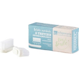 La Saponaria Têtes de Brosses de Rechange - Poils doux