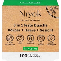 Niyok Early Spring 3in1 szilárd tusfürdő - 80 g