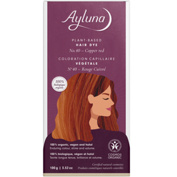 Coloration Capillaire Végétale - Rouge Cuivré - 100 g