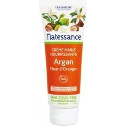 Natessance Odżywczy krem do rąk - olej arganowy - 75 ml