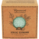 Konjac-sieni vihreällä savella