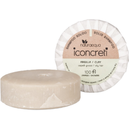 naturaequa I Concreti Shampoo Solido all'Argilla - 80 g