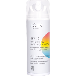 JOIK Organic Sun Defence Face & Body Lotion SPF 15 - 150 ml