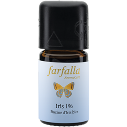farfalla Aceite de Iris Bio al 1% (99% Alcohol) - 5 ml