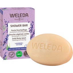 Shower Bar Lavender + Vetiver kiinteä suihkusaippua - 75 g