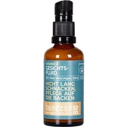 Nicht lang schnacken, Pflege auf die Backen benecosBIO Gezichtsvloeistof voor Mannen - 50 ml